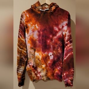 Katya Moon Dyes Tie Dye Hoodie Size L